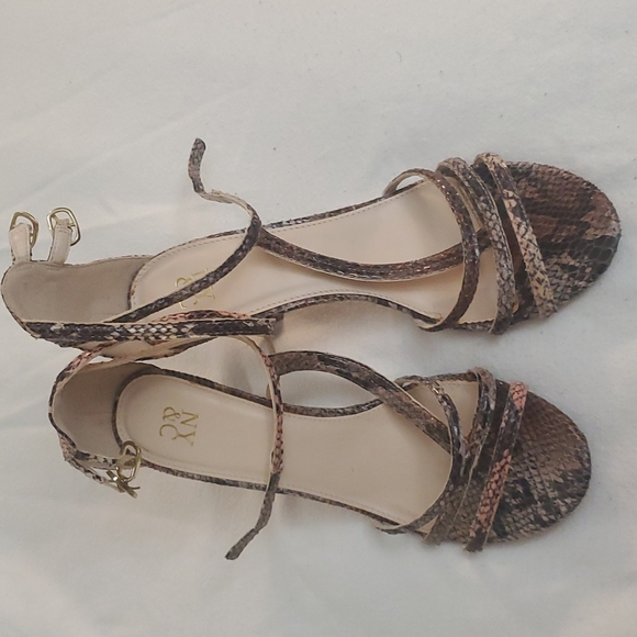 New York & Company Shoes - NY&Co Faux Animal Print Heelz